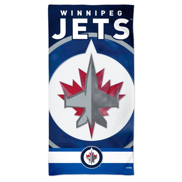 Toalla de playa Spectra de Winnipeg Jets de 30" x 60"