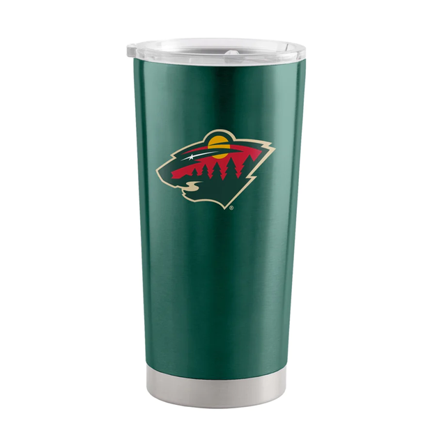 Vaso de viaje Minnesota Wild de acero inoxidable de 20 oz