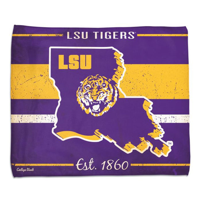 Toalla de rally de LSU Tigers/College Vault (a todo color)