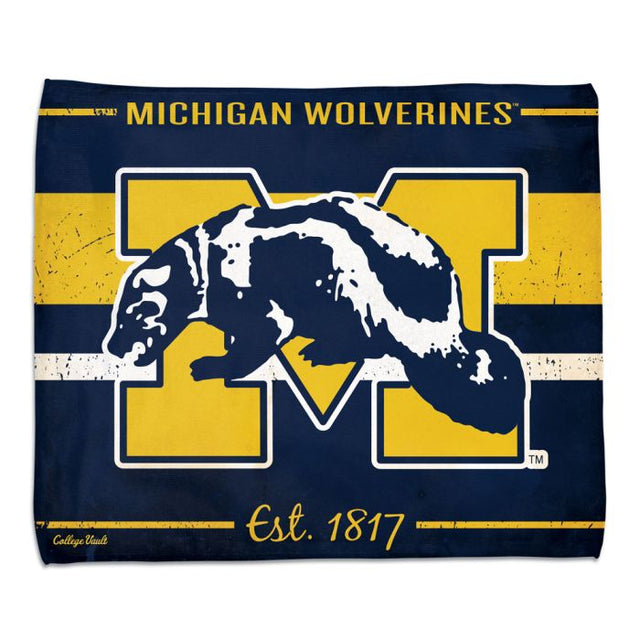 Toalla de rally de Michigan Wolverines/College Vault (a todo color)