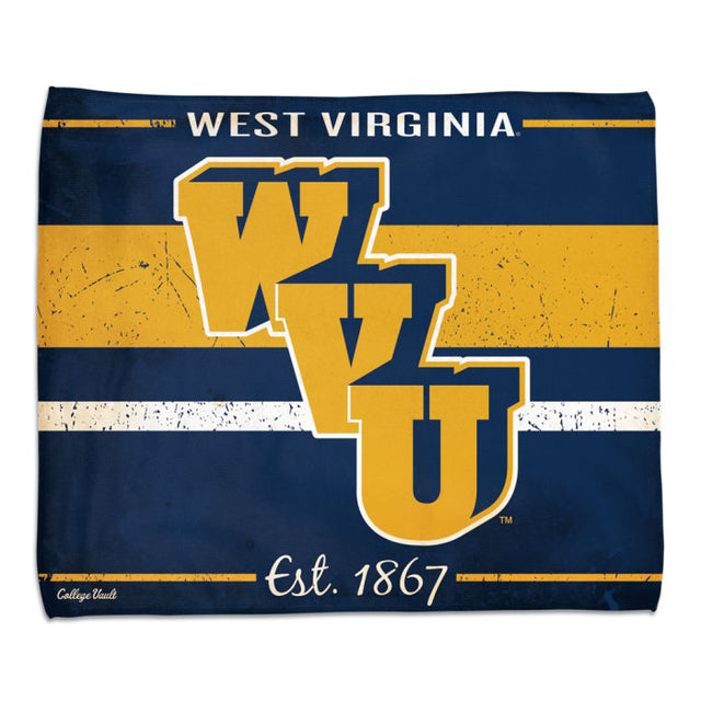 Toalla de rally de West Virginia Mountaineers/College Vault (a todo color)