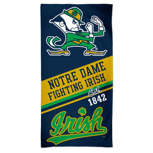 Notre Dame Fighting Irish Spectra Beach Towel 30" x 60"