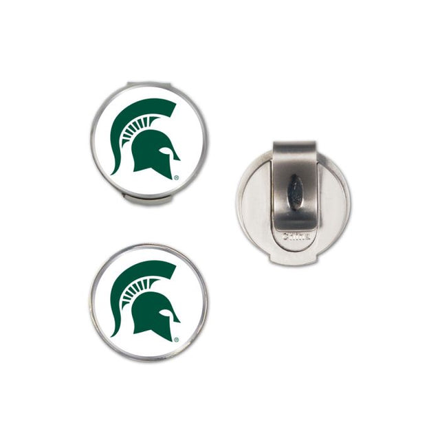 Michigan State Spartans Hat Clip w/2 Markers, clamshell