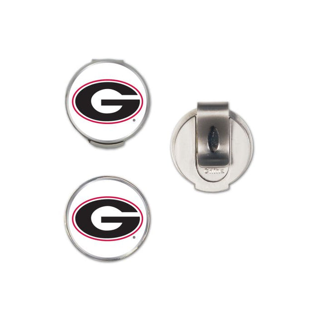 Georgia Bulldogs Hat Clip w/2 Markers, clamshell