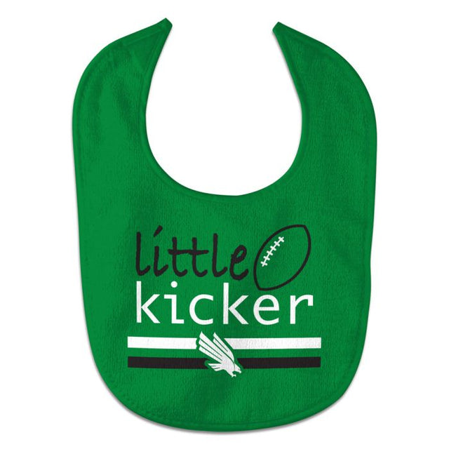 North Texas Mean Green LITTLE KICKER All Pro Baby Bib