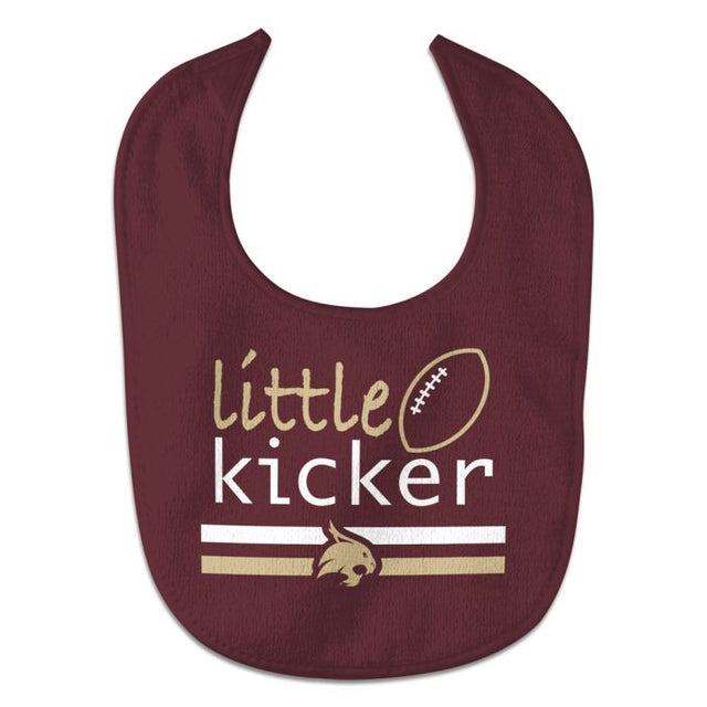 Texas State Bobcats LITTLE KICKER All Pro Baby Bib