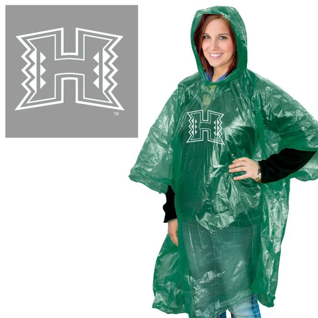 Poncho de lluvia de los guerreros de Hawái