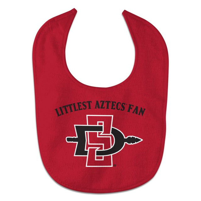 Babero para bebé All Pro de San Diego State Aztecs LITTLEST FAN