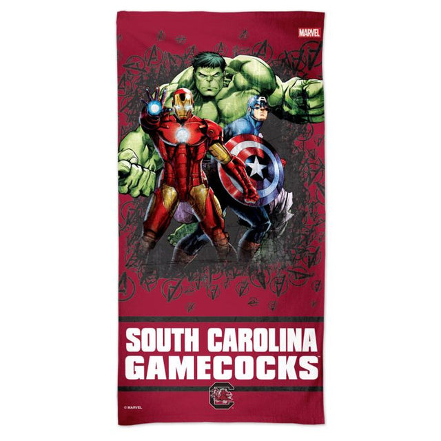 South Carolina Gamecocks / Marvel (c) 2021 MARVEL Spectra Beach Towel 30" x 60"