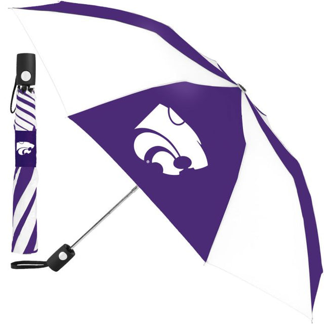 Paraguas plegable automático de los Kansas State Wildcats