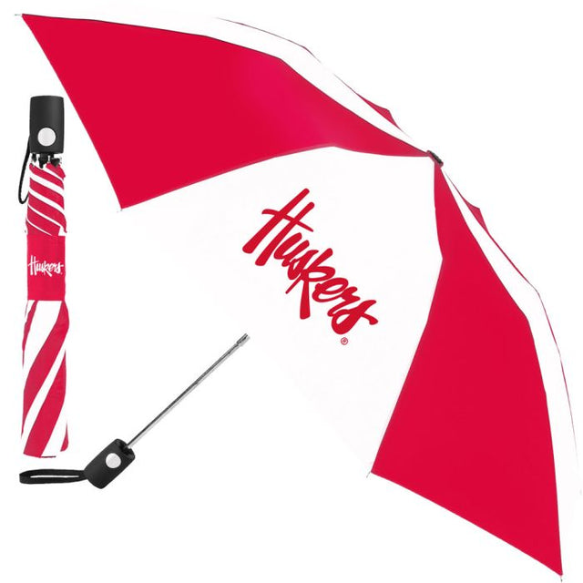 Nebraska Cornhuskers Auto Folding Umbrella