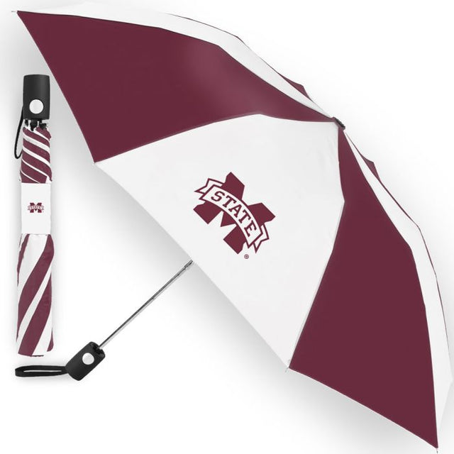 Mississippi State Bulldogs Auto Folding Umbrella