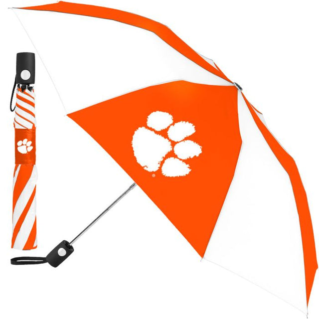 Clemson Tigers Auto Folding Umbrella