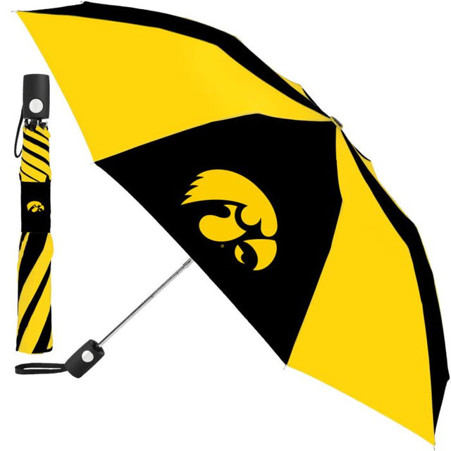 Iowa Hawkeyes Auto Folding Umbrella