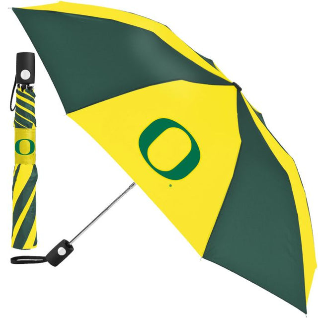 Paraguas plegable automático de los Oregon Ducks