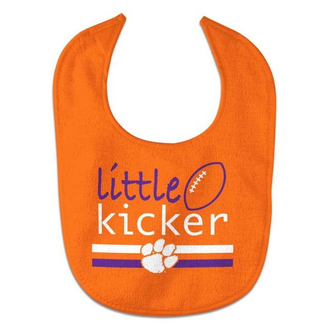 Clemson Tigers LITTLE KICKER All Pro Baby Bib