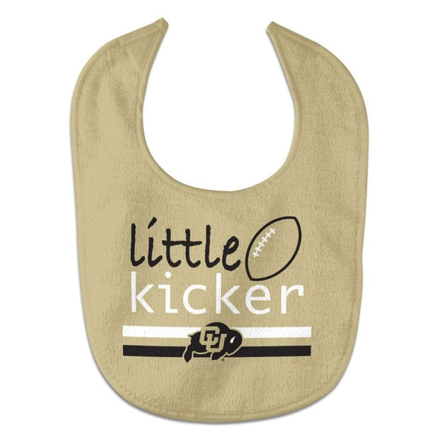 Babero para bebé profesional LITTLE KICKER de Colorado Buffaloes