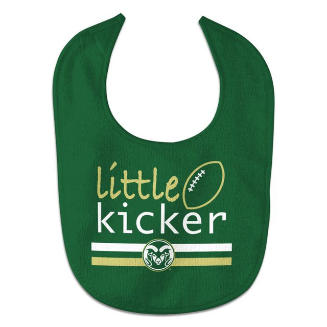 Colorado State Rams LITTLE KICKER All Pro Baby Bib