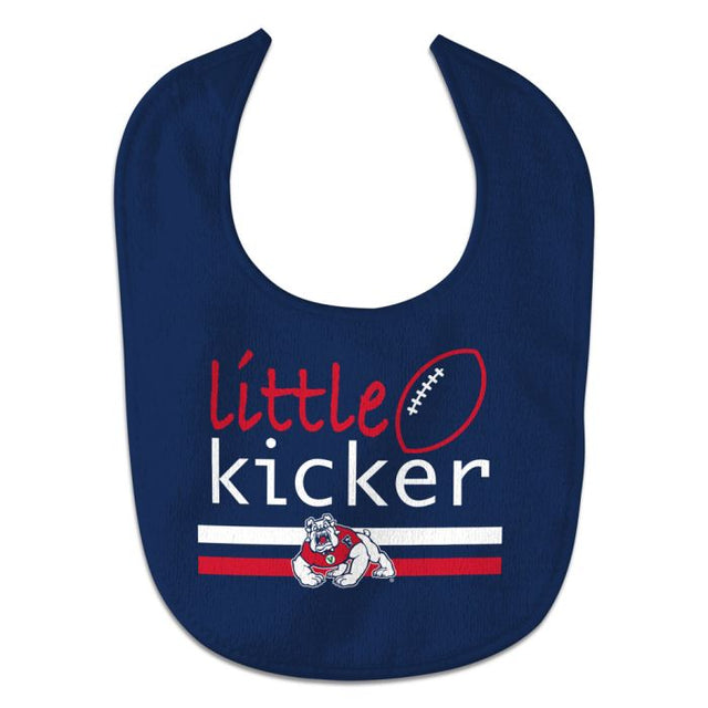 Fresno State Bulldogs LITTLE KICKER All Pro Baby Bib