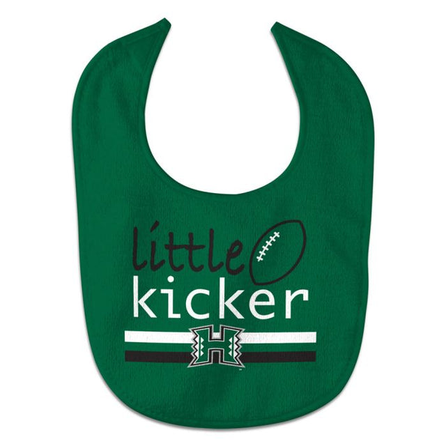 Babero para bebé All Pro LITTLE KICKER de Hawaii Warriors