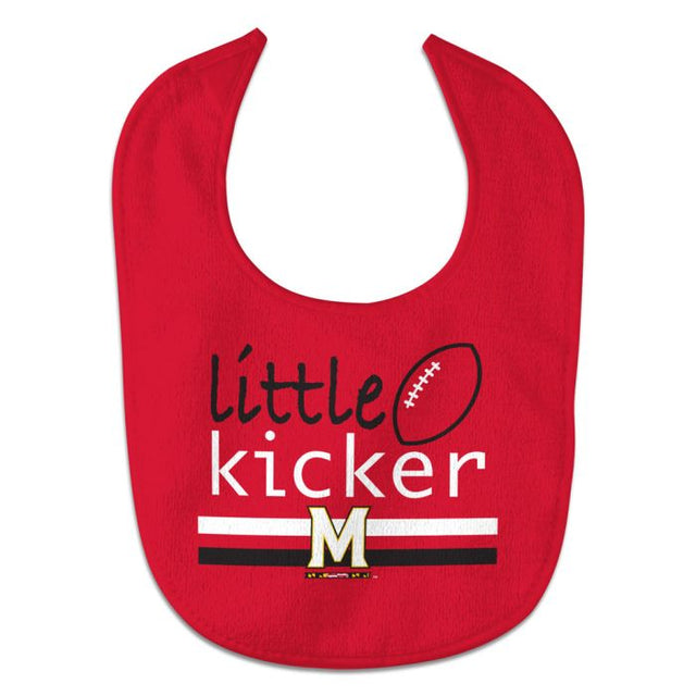 Babero para bebé profesional LITTLE KICKER de Maryland Terrapins