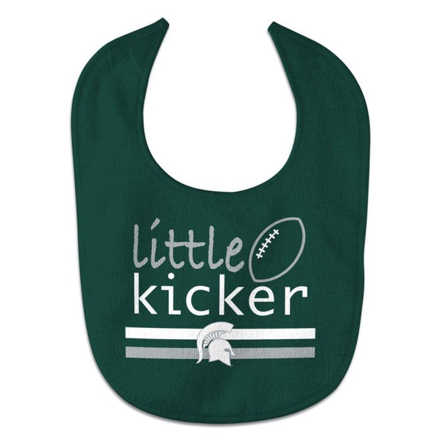 Michigan State Spartans LITTLE KICKER All Pro Baby Bib