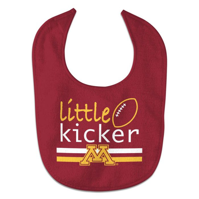 Minnesota Golden Gophers LITTLE KICKER All Pro Baby Bib