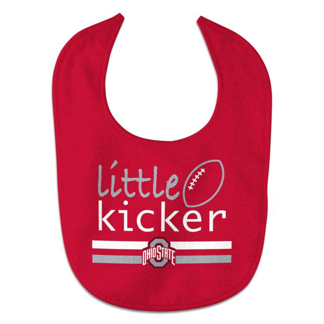 Babero para bebé All Pro LITTLE KICKER de Ohio State Buckeyes