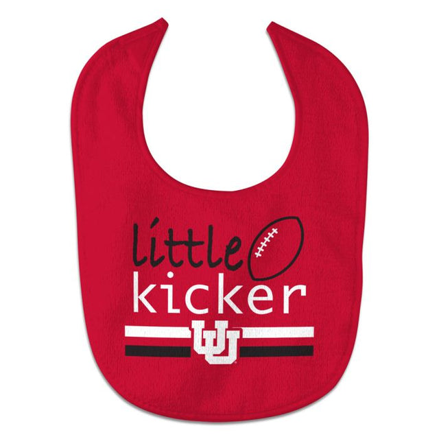 Utah Utes LITTLE KICKER All Pro Baby Bib