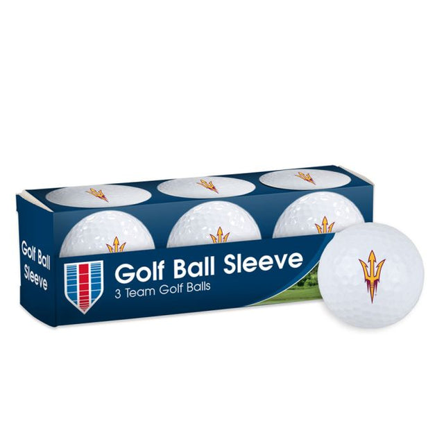 Arizona State Sun Devils Golf Balls - 3 pc sleeve