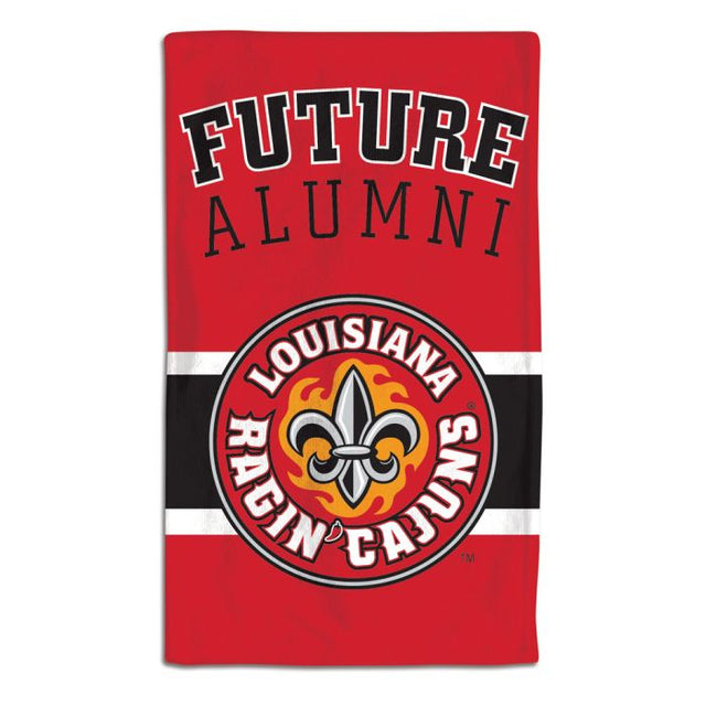 Louisiana - Lafayette Ragin Cajuns Burp Cloth 10" x 17"