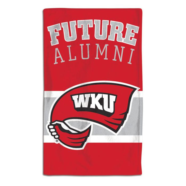 Western Kentucky Hilltoppers Burp Cloth 10" x 17"