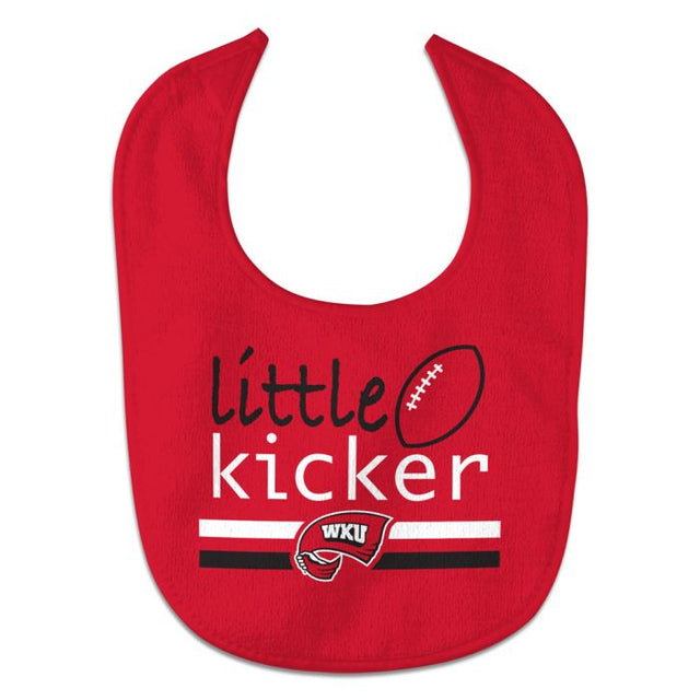 Babero para bebé All Pro LITTLE KICKER de Western Kentucky Hilltoppers