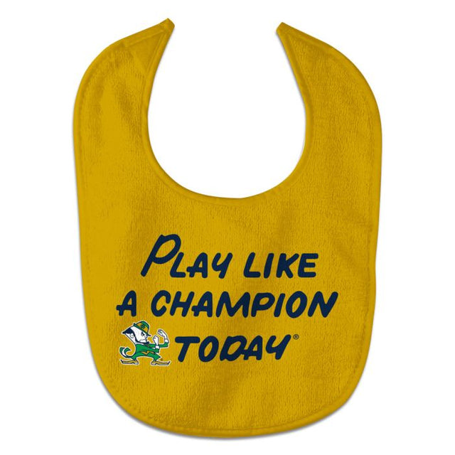 Notre Dame Fighting Irish PLAY LIKE A CHAMPION TODAY All Pro Baby Bib