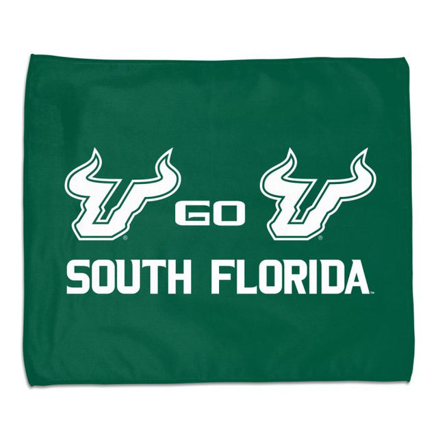 Toalla de rally de los South Florida Bulls de 15" x 18"