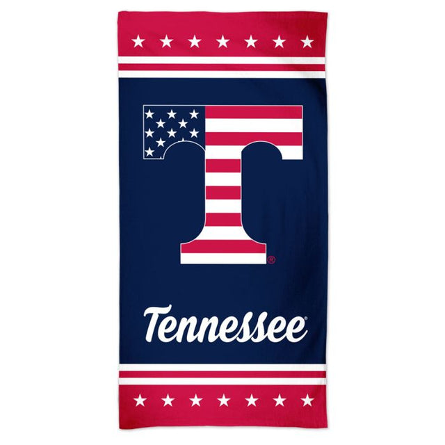 Toalla de playa Spectra PATRIOTIC de Tennessee Volunteers, 30" x 60"