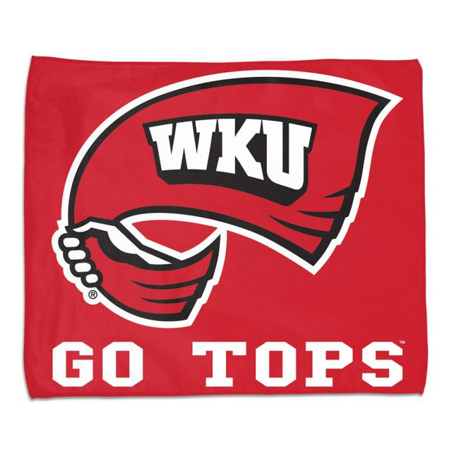 Toalla de rally Western Kentucky Hilltoppers - A todo color