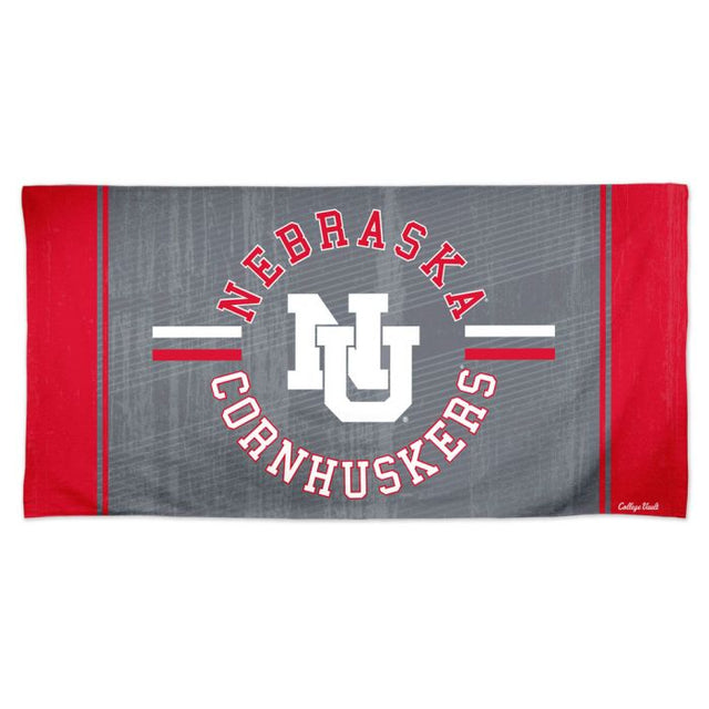 Toalla de playa Spectra de Nebraska Cornhuskers/College Vault de 30" x 60"