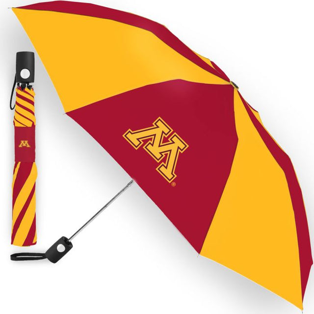 Minnesota Golden Gophers Auto Folding Umbrella