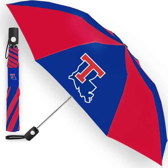 Louisiana Tech Bulldogs Auto Folding Umbrella