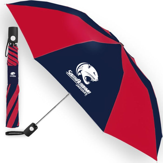 South Alabama Jaguars Auto Folding Umbrella