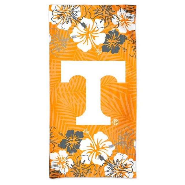 Toalla de playa Spectra FLORAL de Tennessee Volunteers de 30" x 60"