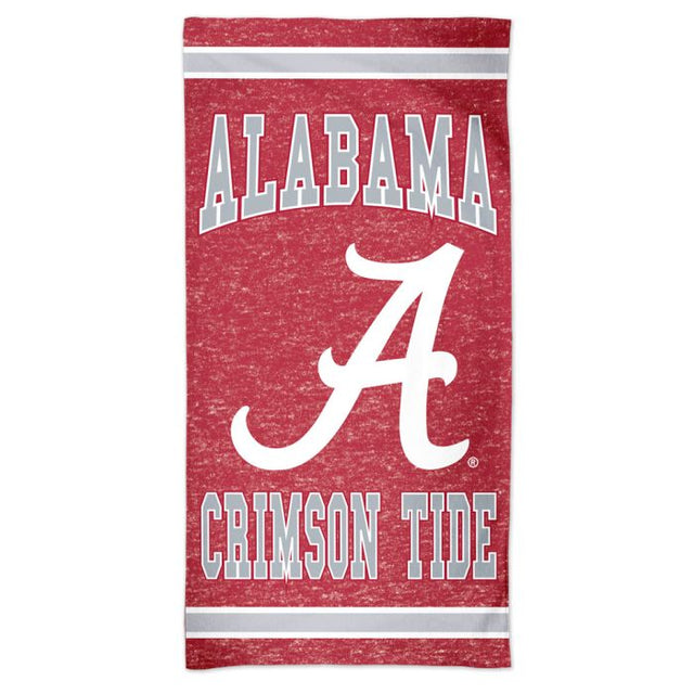 Toalla de playa Spectra del equipo Alabama Crimson Tide HEATHER de 30" x 60"