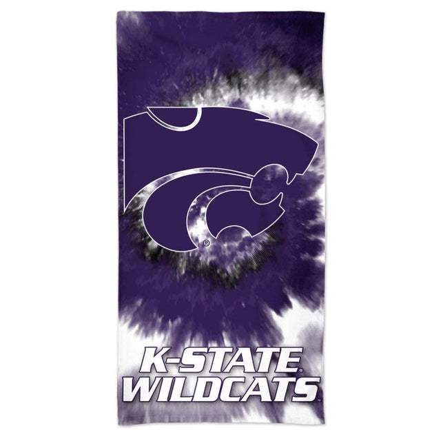 Toalla de playa Spectra de Kansas State Wildcats de 30" x 60"