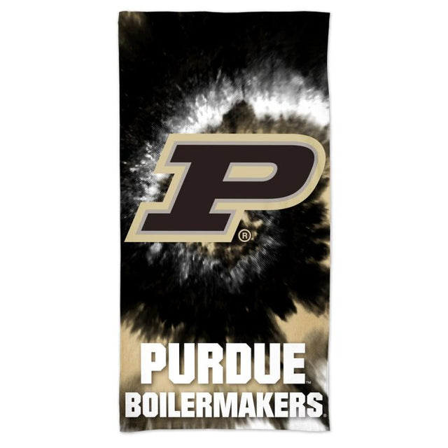 Purdue Boilermakers Spectra 沙滩巾 30 英寸 x 60 英寸