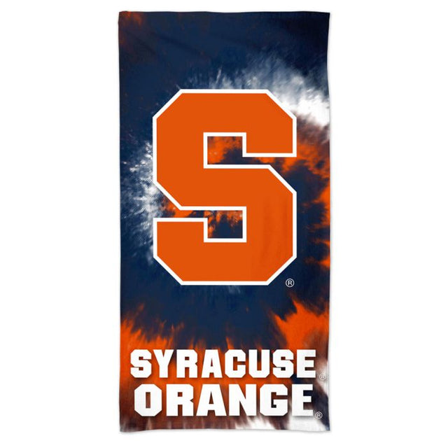 Syracuse Orange Spectra Beach Towel 30" x 60"