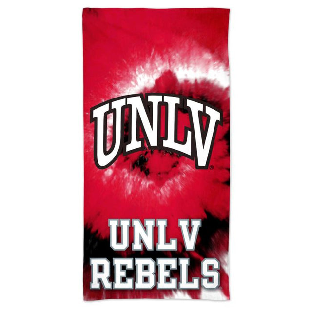 UNLV Rebels Spectra 沙滩巾 30 英寸 x 60 英寸