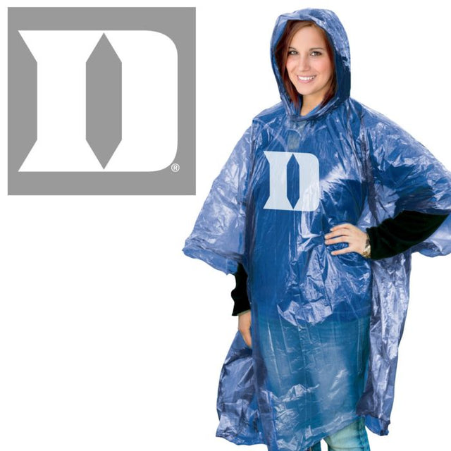 Poncho de lluvia de los Duke Blue Devils