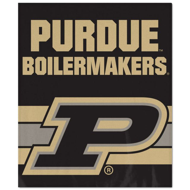 Manta de Purdue Boilermakers: ultra suave, 50" x 60"