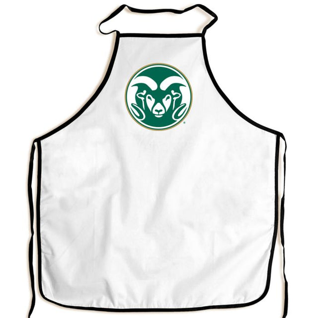 Colorado State Rams Barbeque Aprons - white